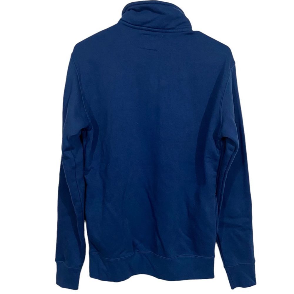 Champion Blue Half Button Pullover Sweatshirt - image 2